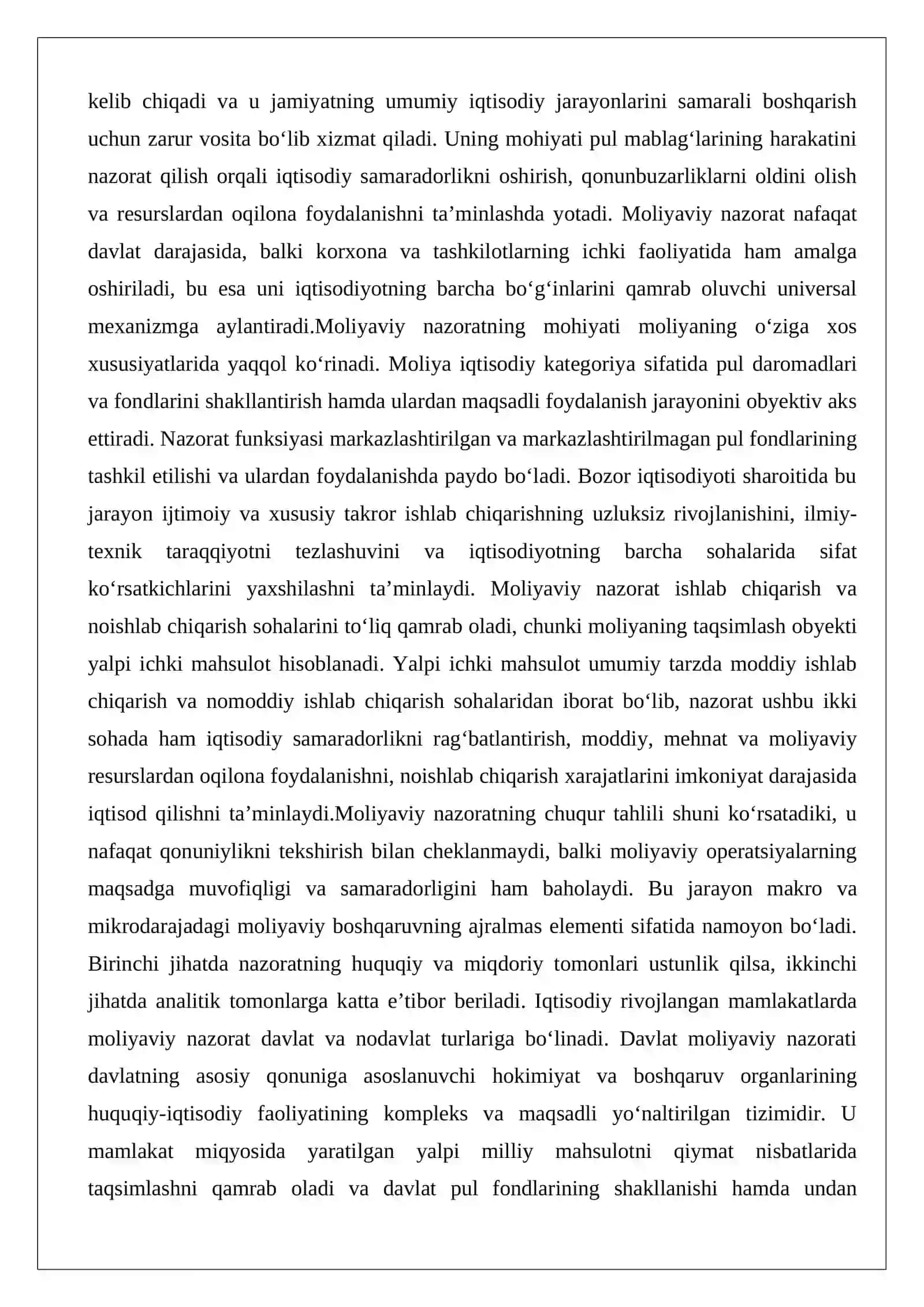 Moliyaviy nazorat shakllari 3
