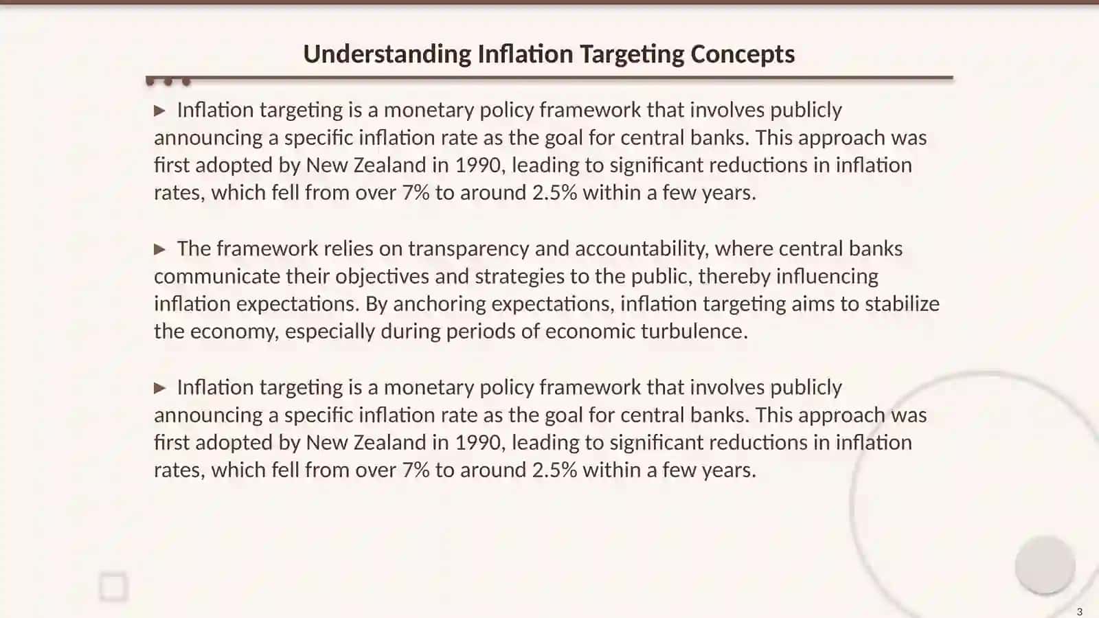 Inflation targeting vs average inflation targeting: Which framework better anchors expectations is volatile times? 3