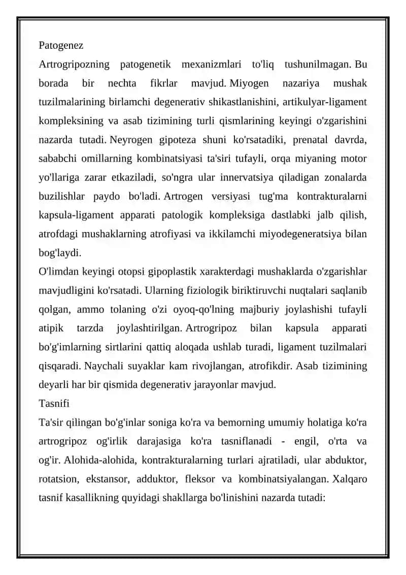Artrogripoz 3