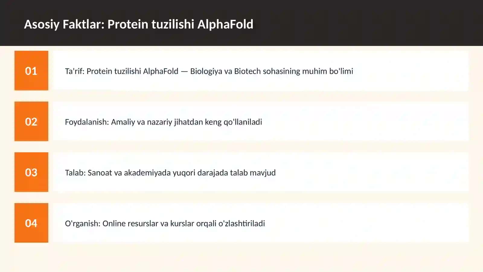 Protein tuzilishi AlphaFold 3