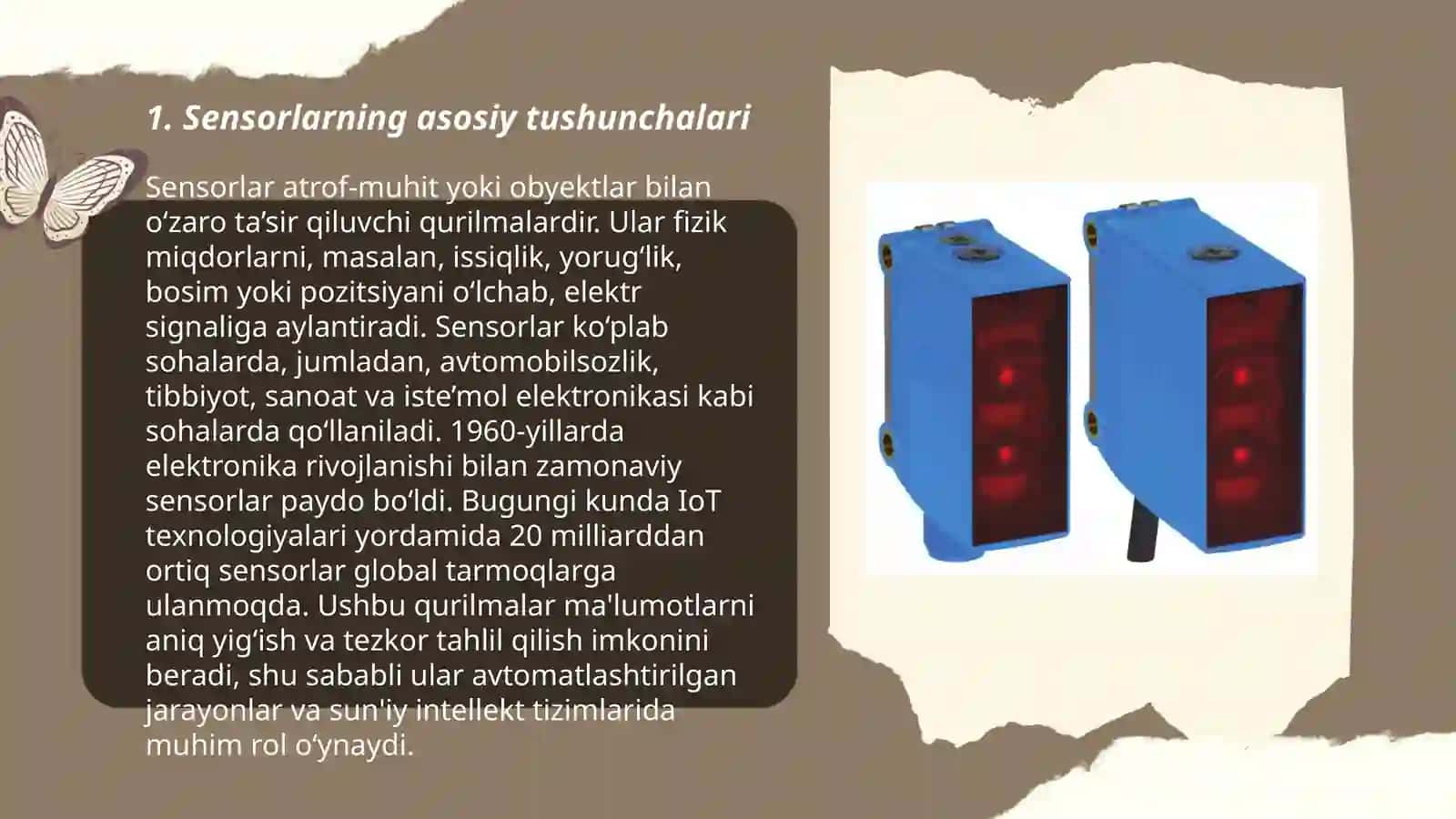 Sensor tushunchasi 3