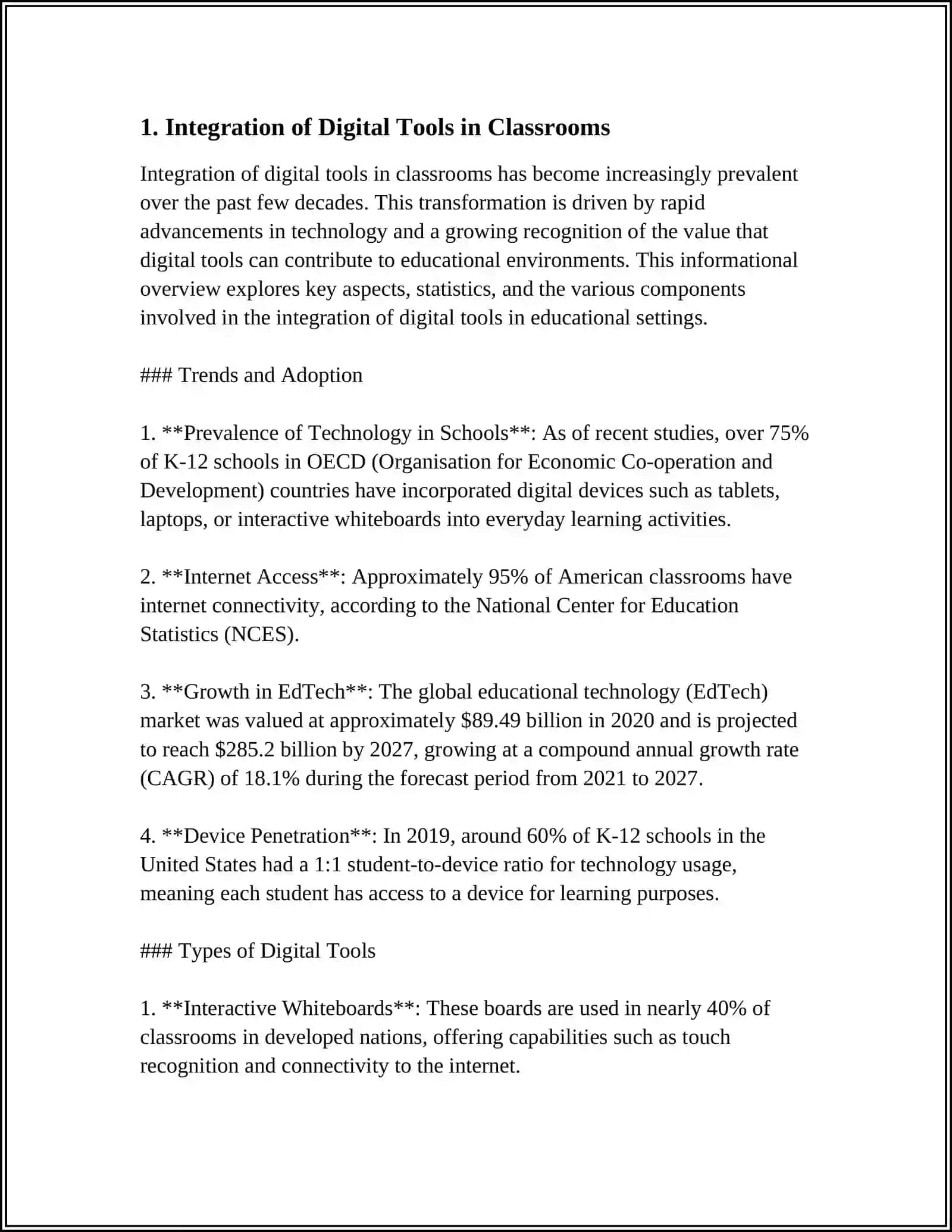 THE IMPACT OF TECHNOLOGIES ON EDUCATIONAL SYSTEM 3