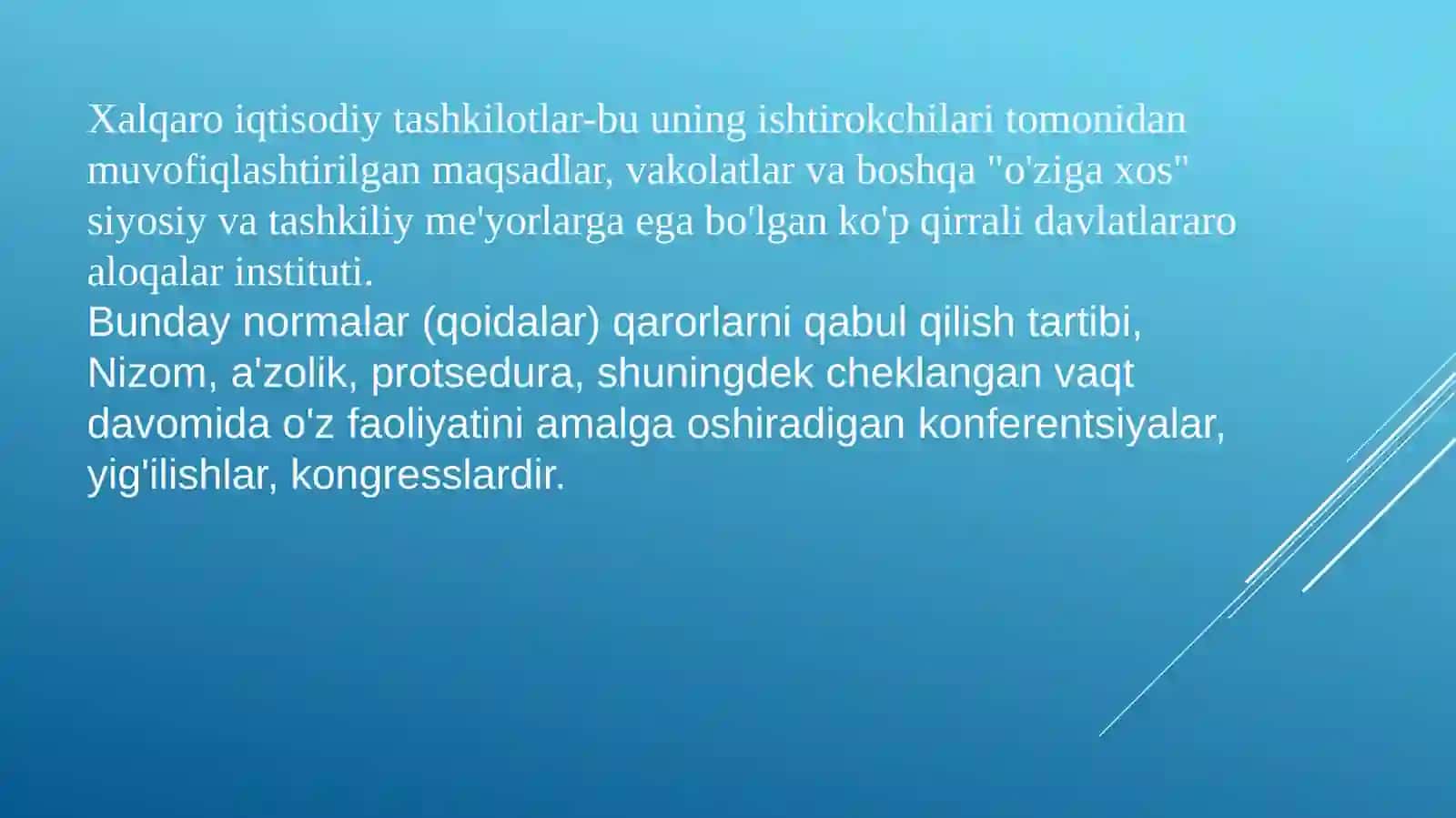 Xalqaro iqtisodiy tashkilotlar 3