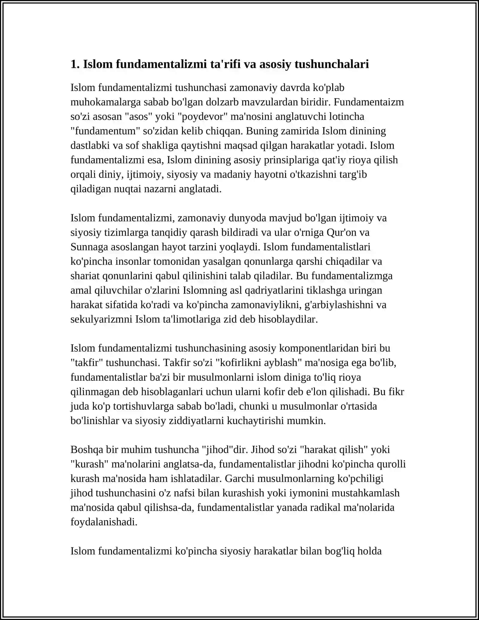 ISLOM FUNDAMENTALIZMI 3
