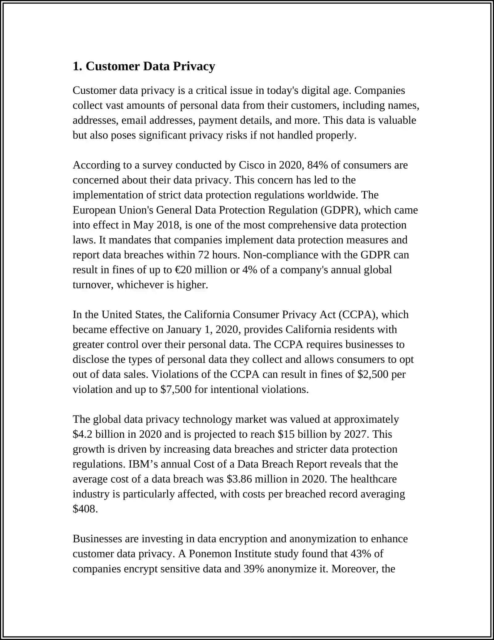 Customer Data Privacy 3