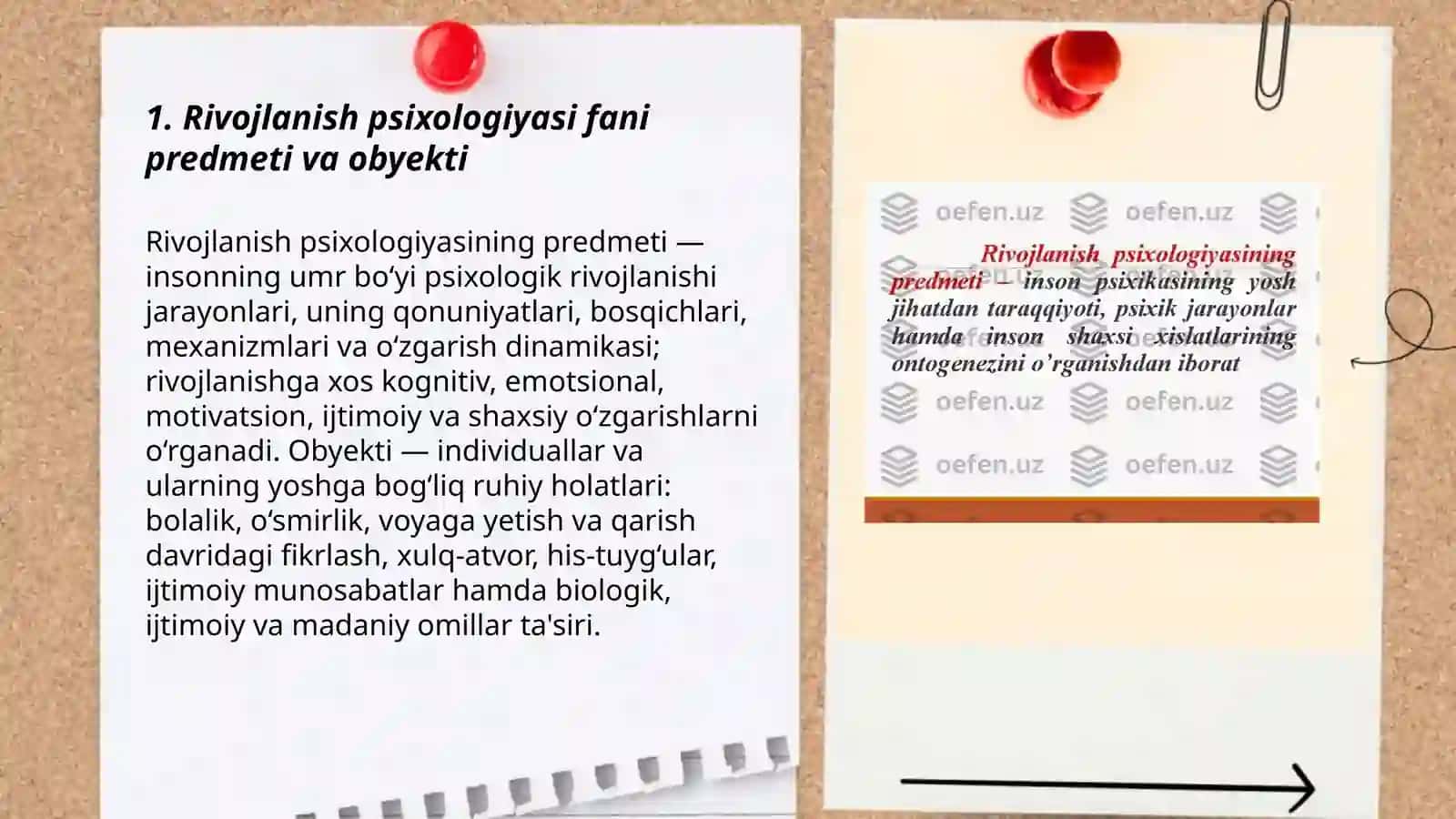 Rivojlanish psixologiyasi fani predmeti 3
