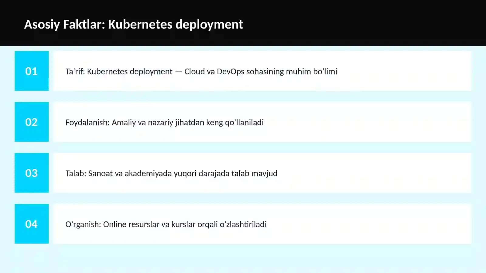 Kubernetes deployment 3