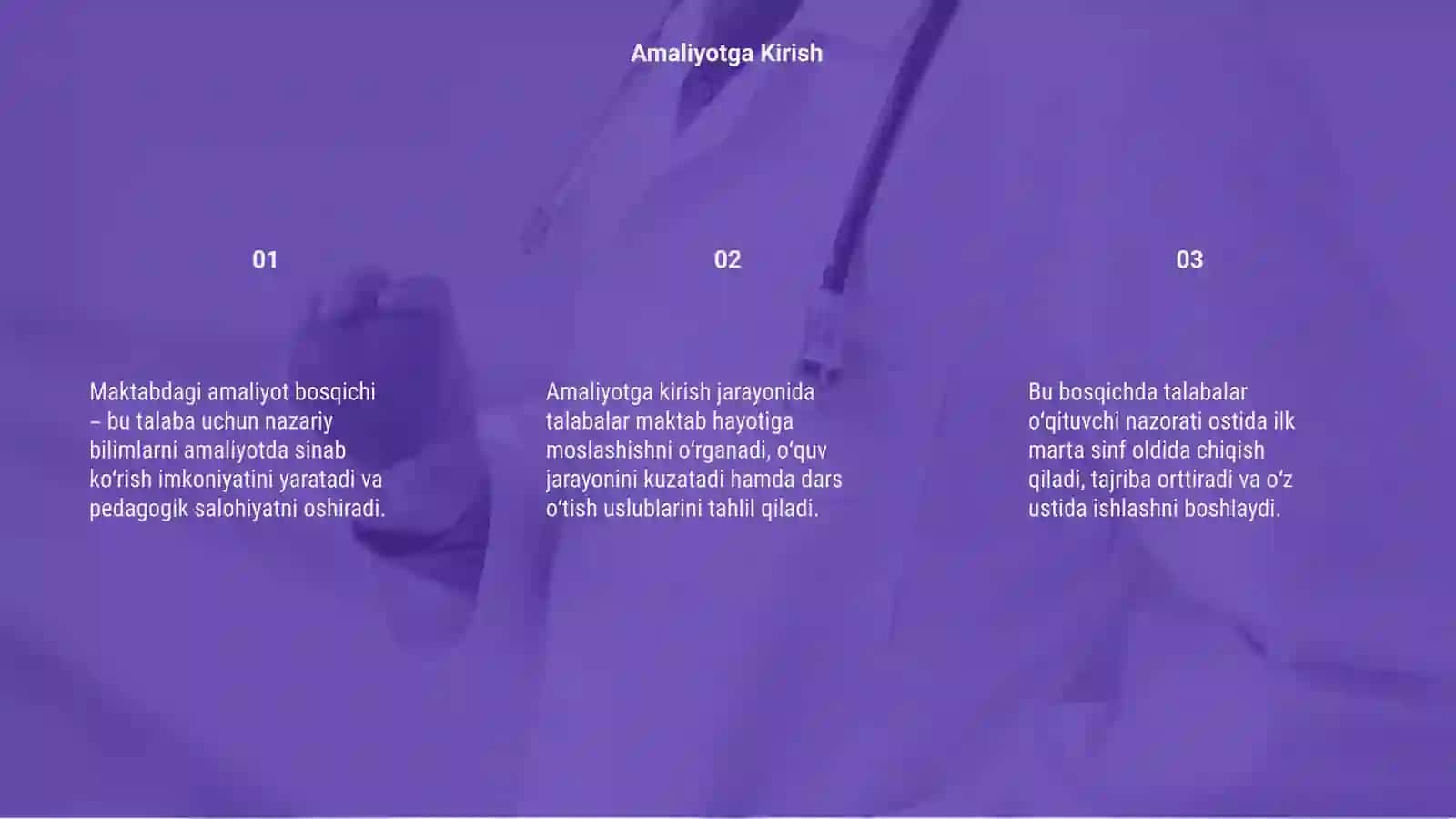 Maktabdagi amaliyot 3