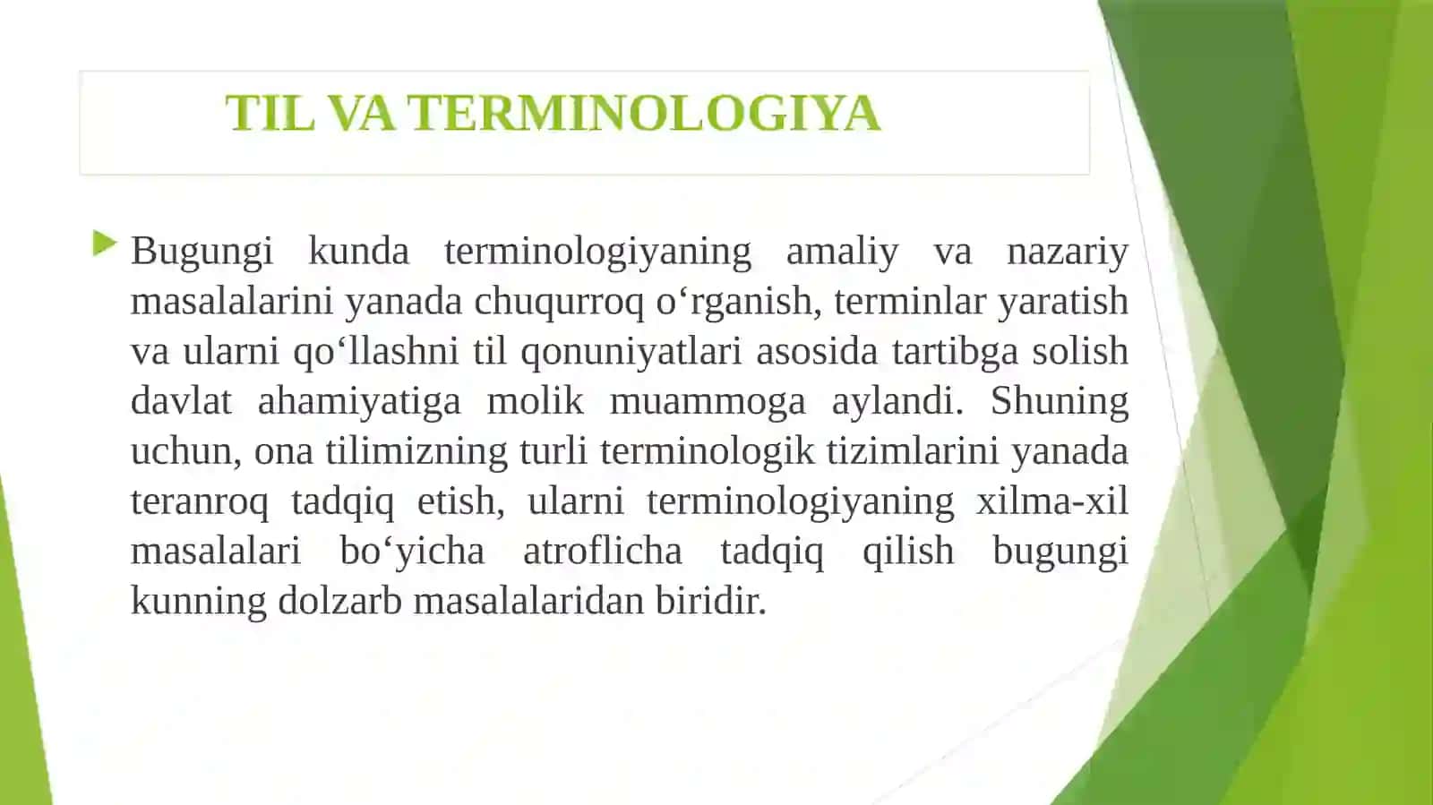 O‘ZBEK TILINING SOHADA QO‘LLANISHI4-mavzu 3