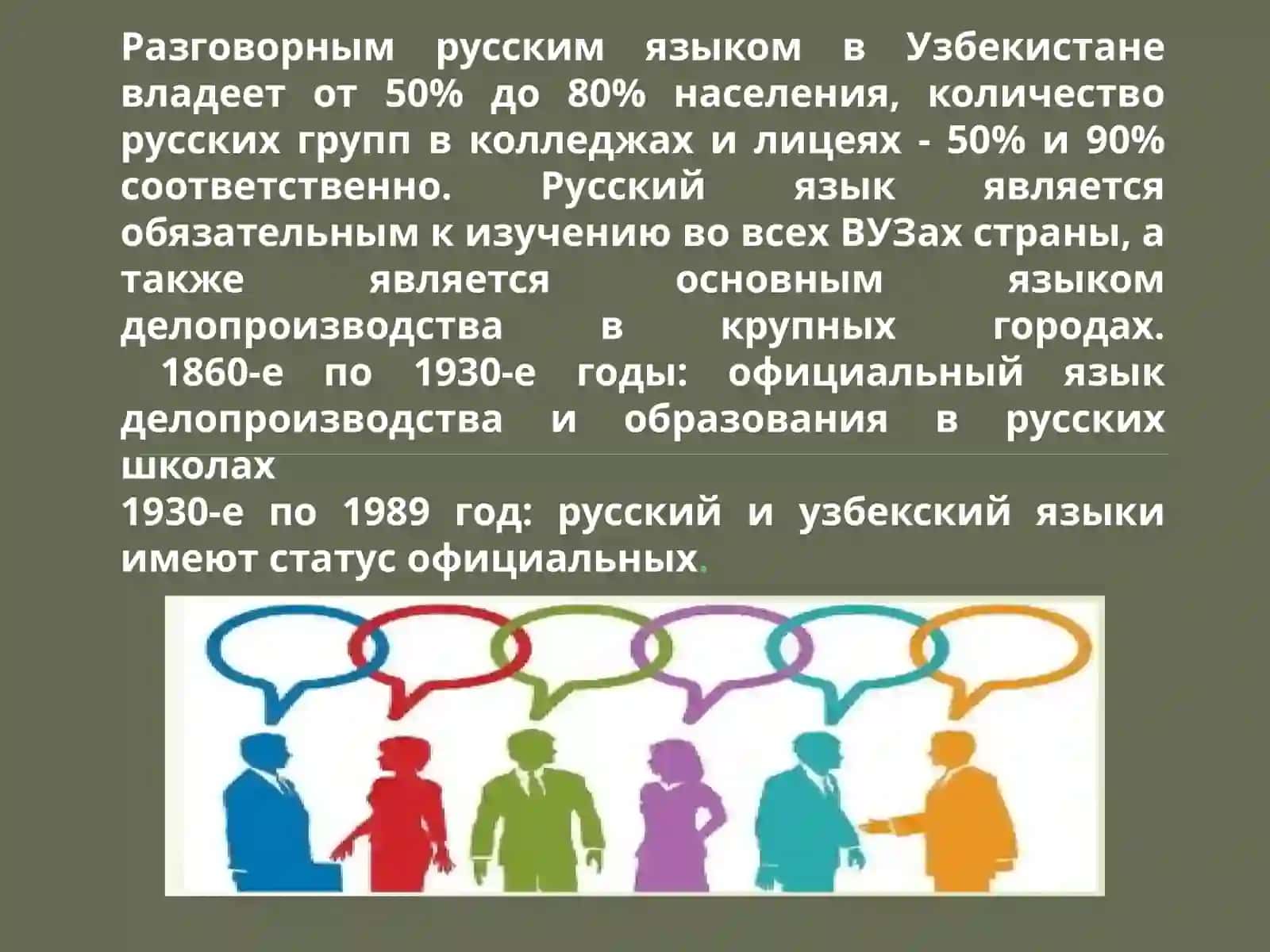 Русский язык в Узбекистане 3