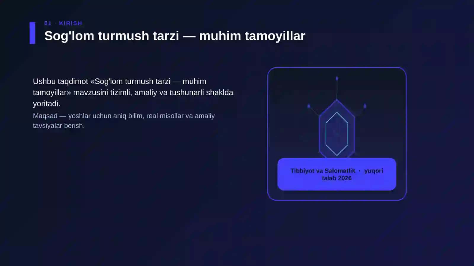 Sog'lom turmush tarzi — muhim tamoyillar 3