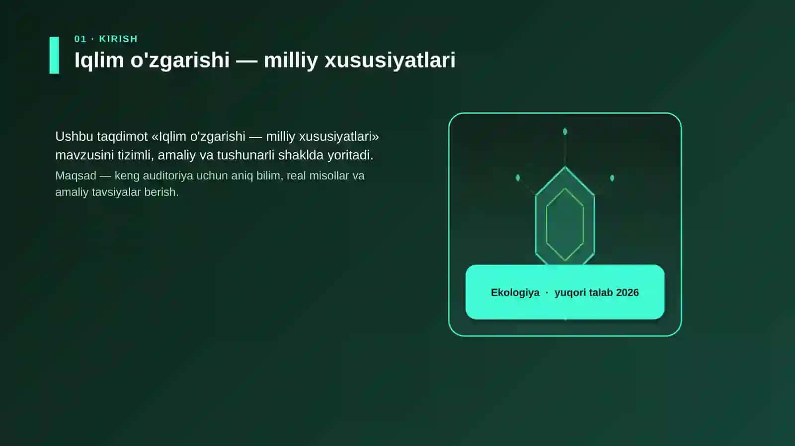 Iqlim o'zgarishi — milliy xususiyatlari 3