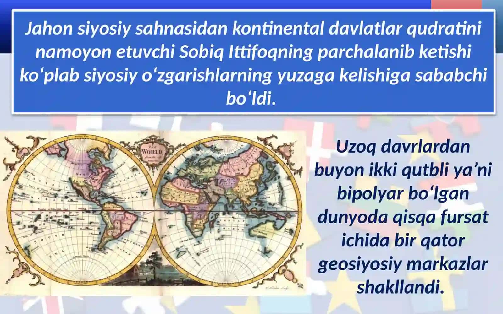 Davlatlarning integratsion uyushmalari 3