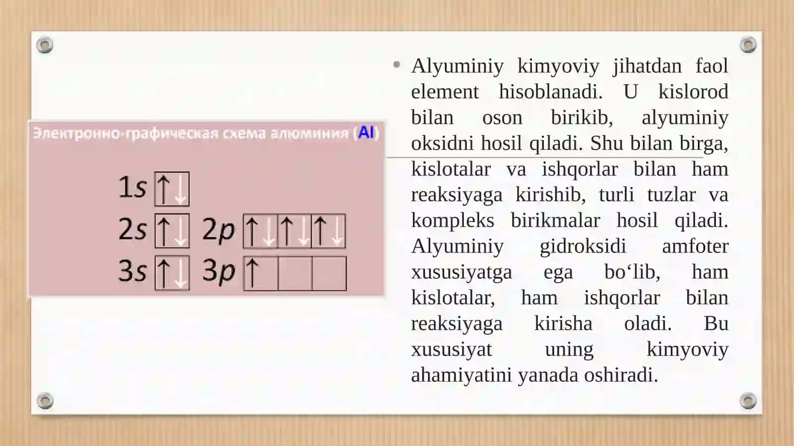 Bor aluminiy va ularning muhim birikmalari 3
