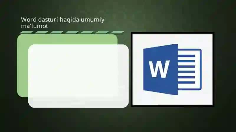 Microsoft Office dasturlari - Word, Excel va PowerPoint 3