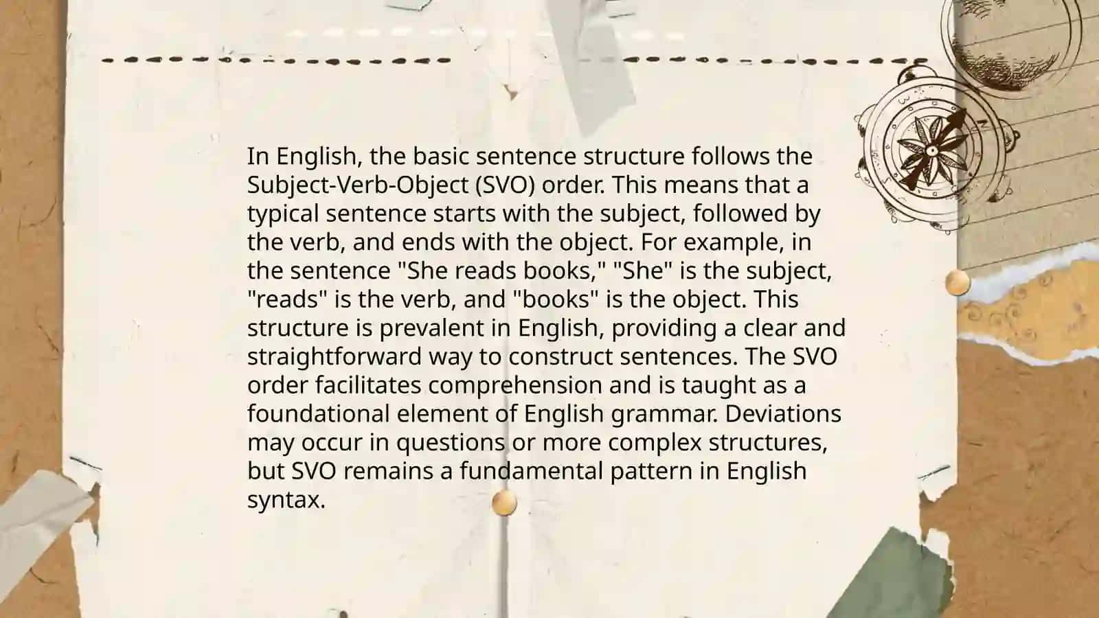 Word orders 3