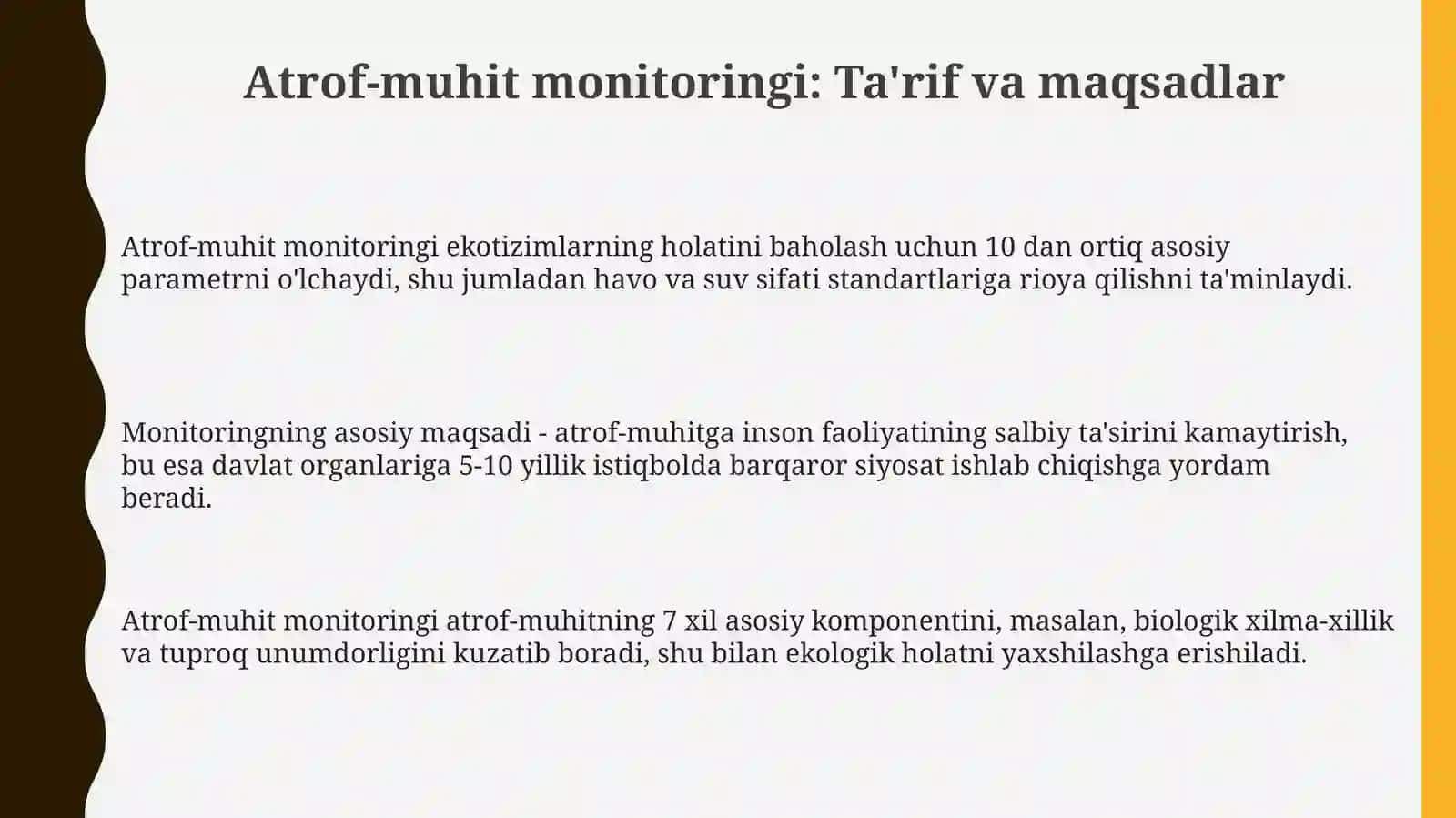 Atrof-muhit monitoringi 3