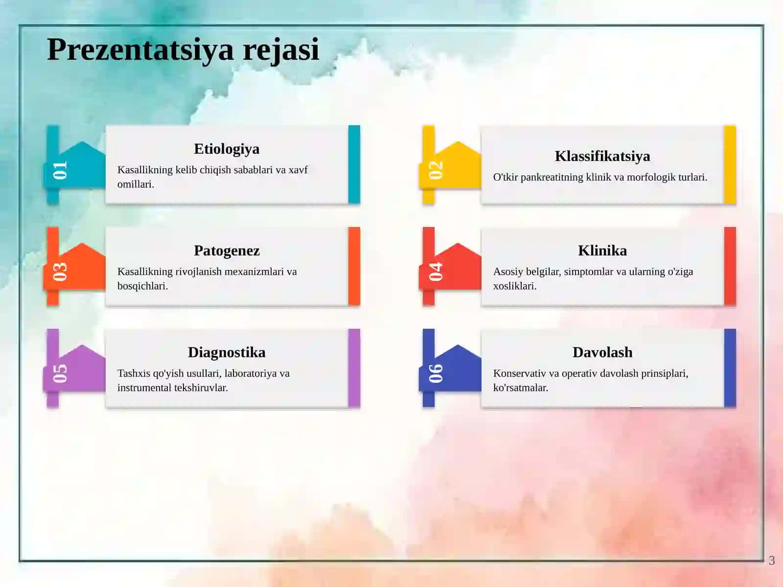 Bolalarda O'tkir pankreatit 3