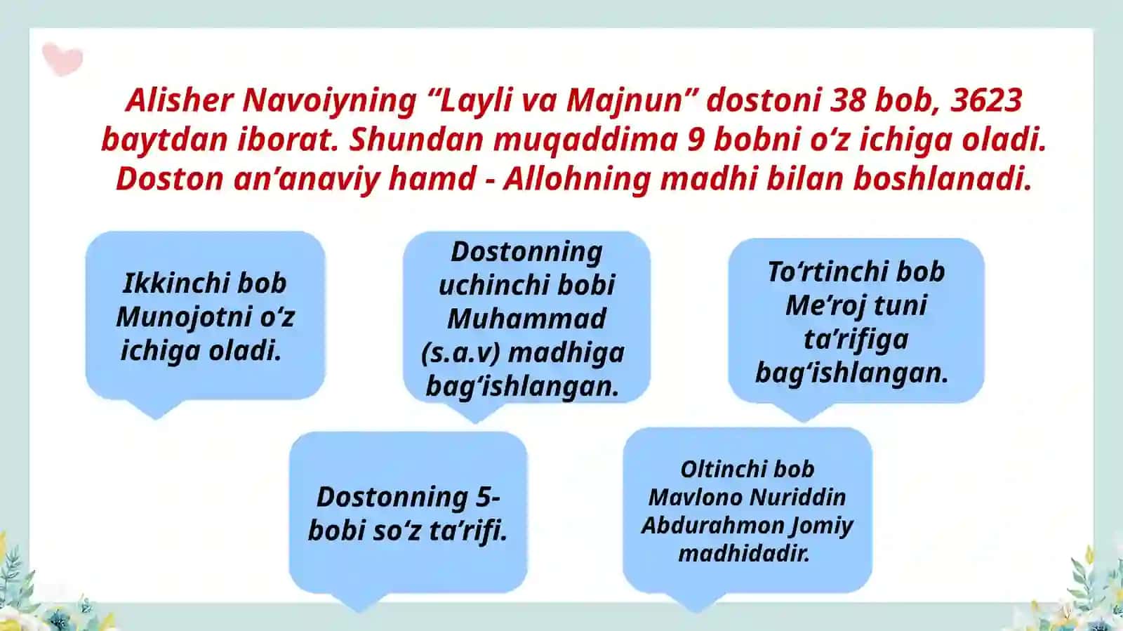 Layli va Majnun dostoni 3
