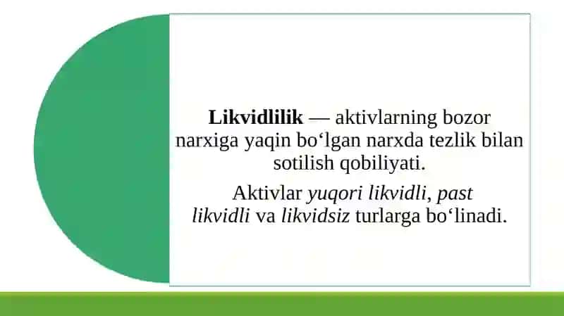 Likvidlik riski 3