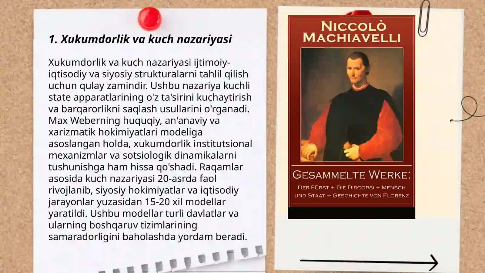 Makiavellining"Xukumdor" asari 3