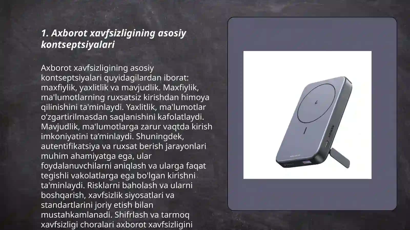 Simsiz aloqa tizimlarida axborot xavfsizligi 3