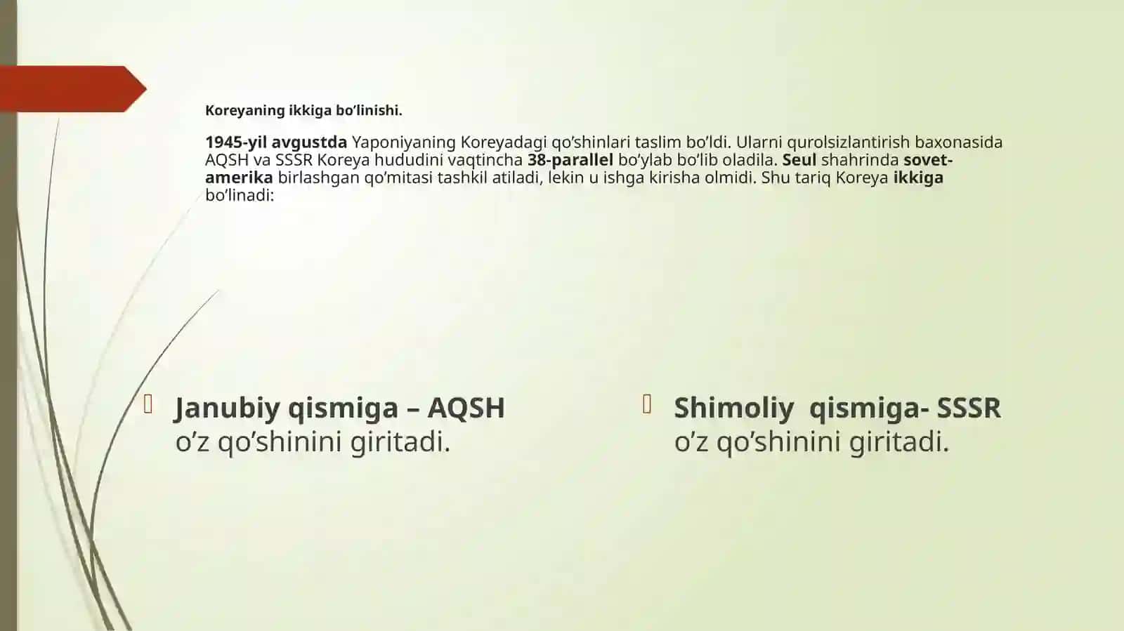 XX-XXI asrlarda Koreya va Mo’g’uliston 3