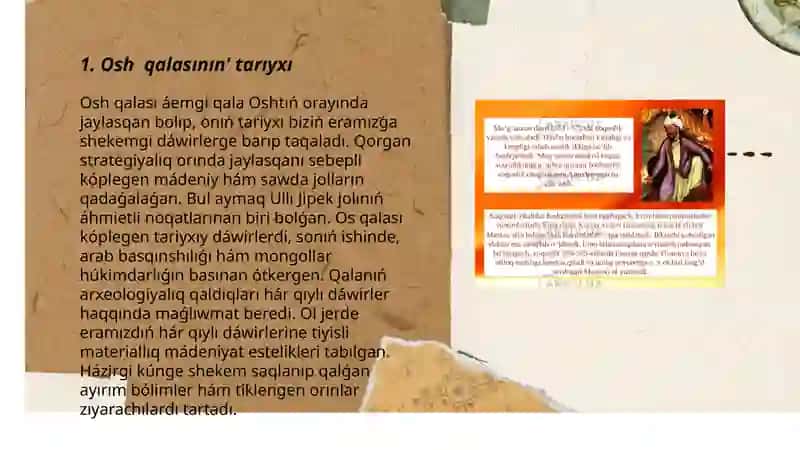 O'sh qalasının' tarıyxı 3