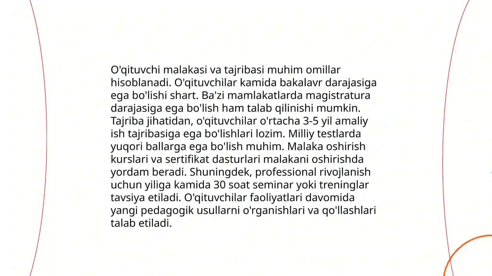 O'qituvchilik kasbi 3
