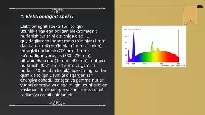 Elektromagnit spektr 3