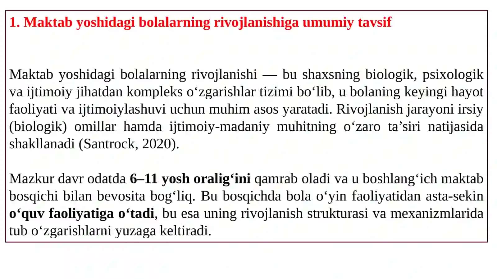 Maktabyoshidagibolalarningbiologik,psixologikvaijtimoiyrivojlanishiningasosiyjihatlari 3
