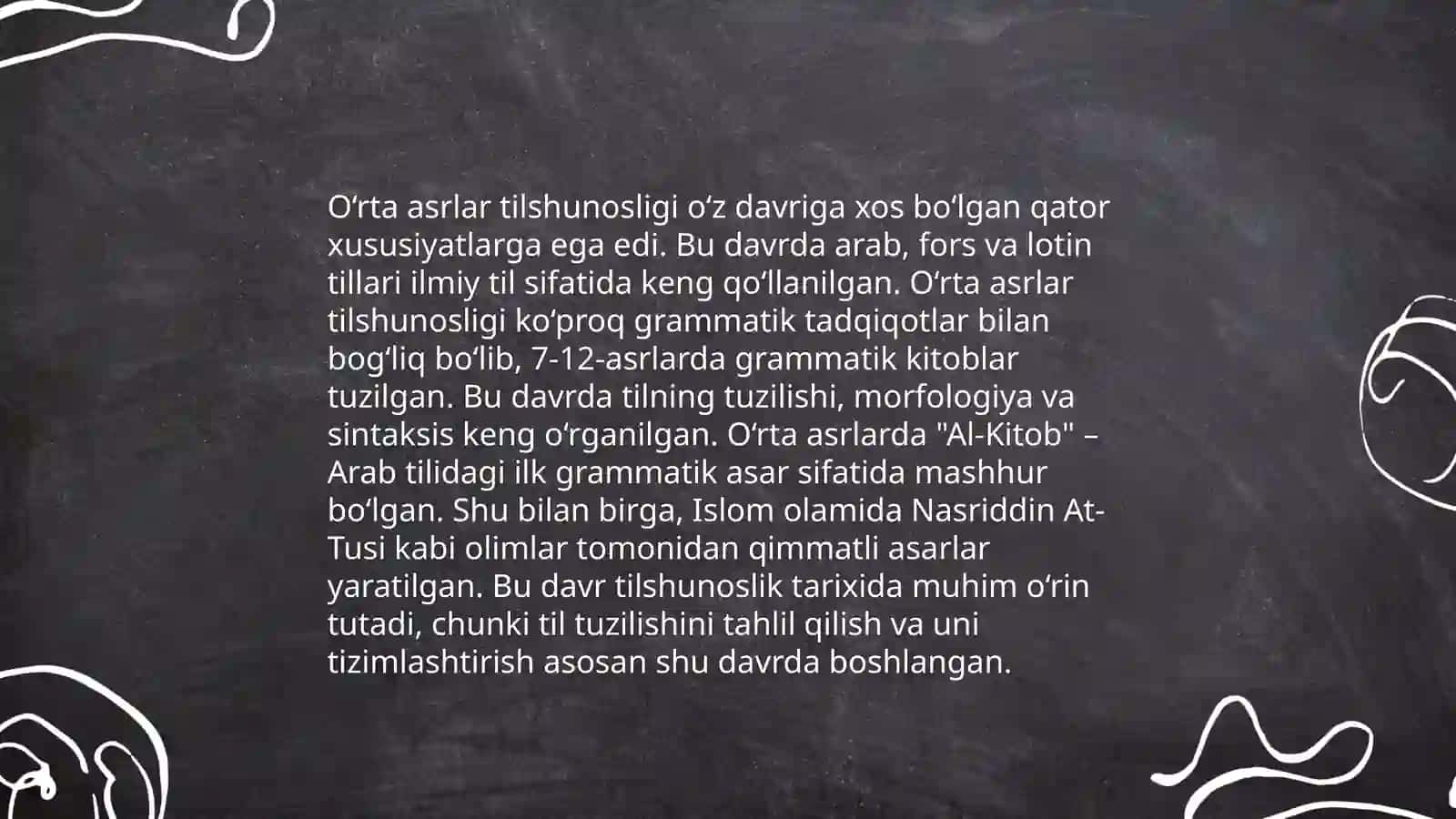 O‘rta asrlar tilshunosligi 3