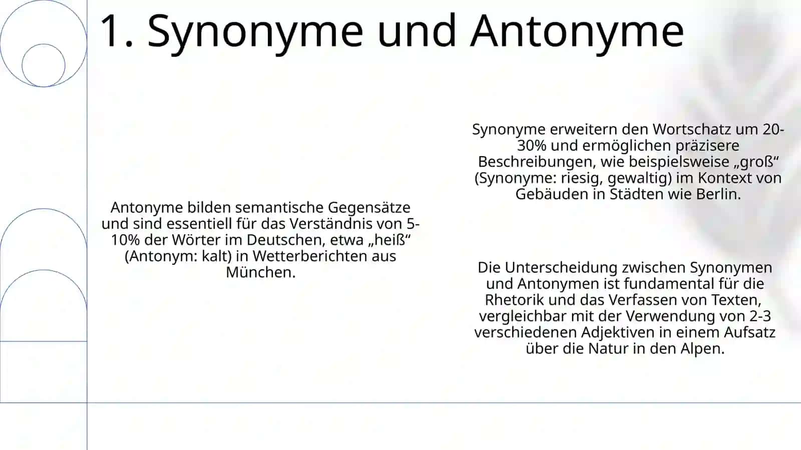 Neue Wörter demonstrieren 3
