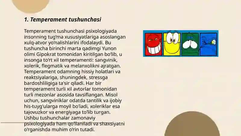 Temperament 3