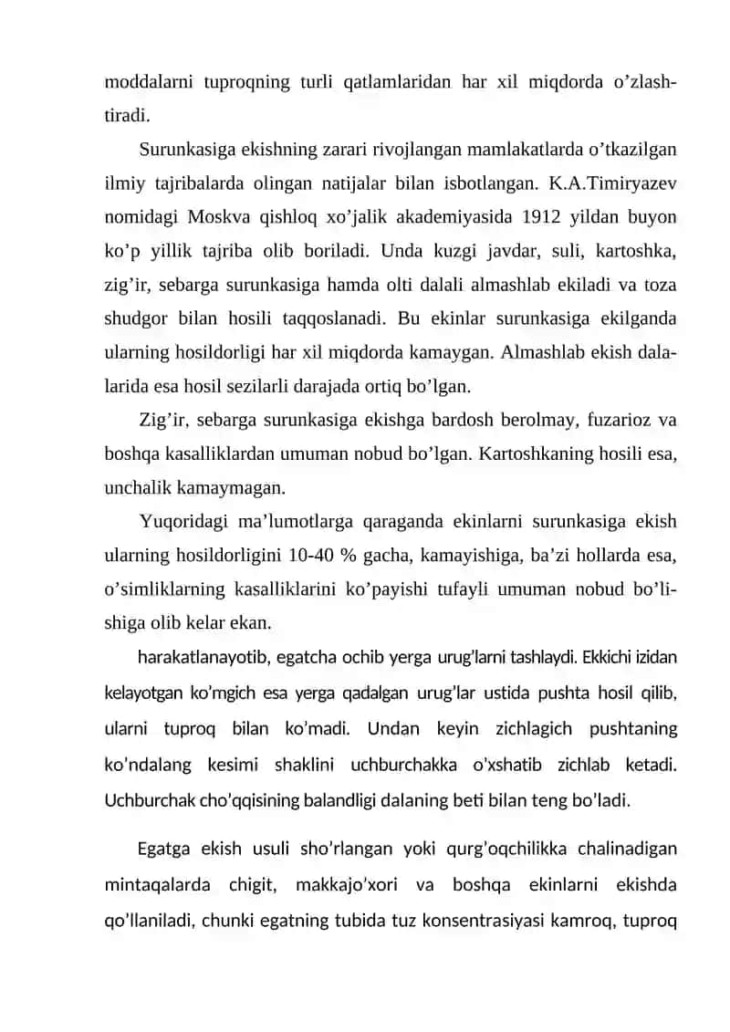 Almashlab ekish va uning ahamiyati 3
