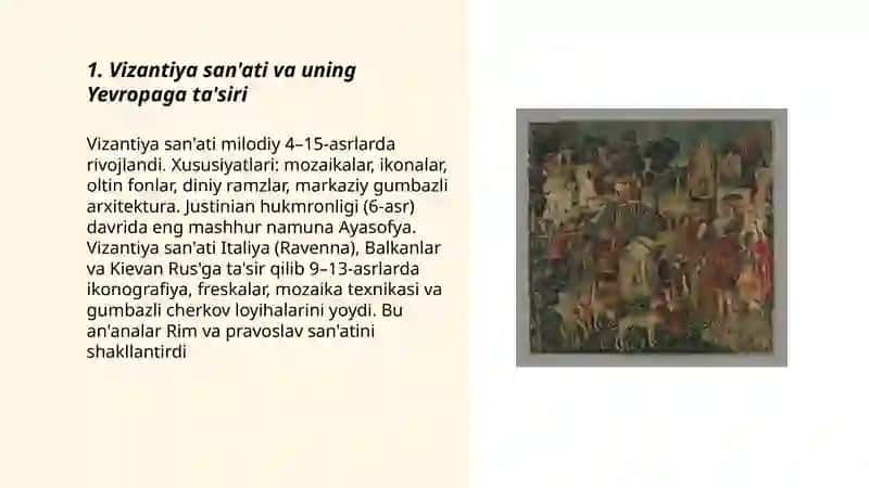 Oʻrta asrlarda Yevropa sanati 3