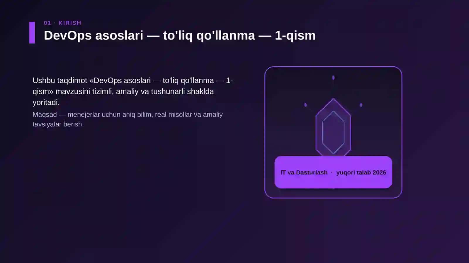 DevOps asoslari — to'liq qo'llanma — 1-qism 3
