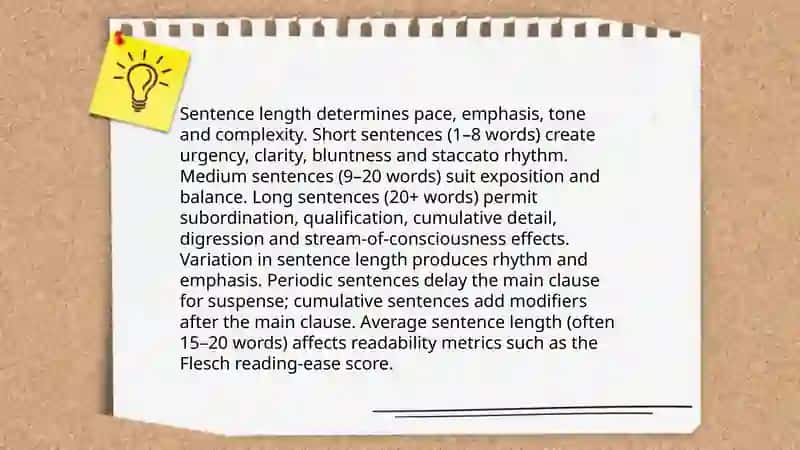 Syntactical Stylistics 3