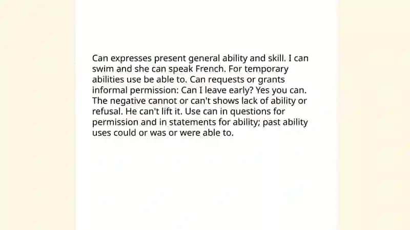 Modal verbs 3