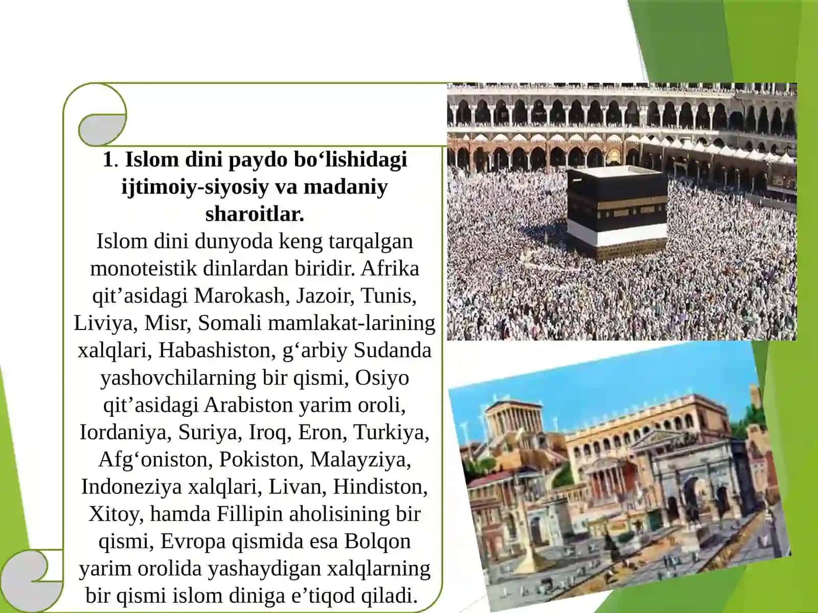 5-MАVZU: ISLOM DINI TARIXI VA MOHIYATI 3