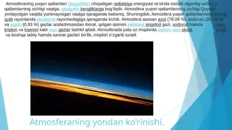 Atmosfera qavatlariga ta’rif 3