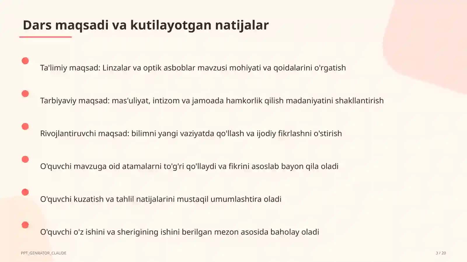 Linzalar va optik asboblar (11-sinf) 3