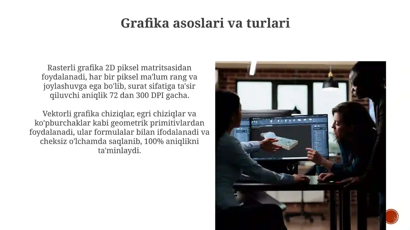 Grafika va kompyuter dasturlari 3