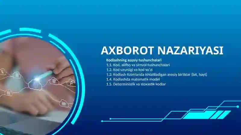 Kodlash nazariyasi 3