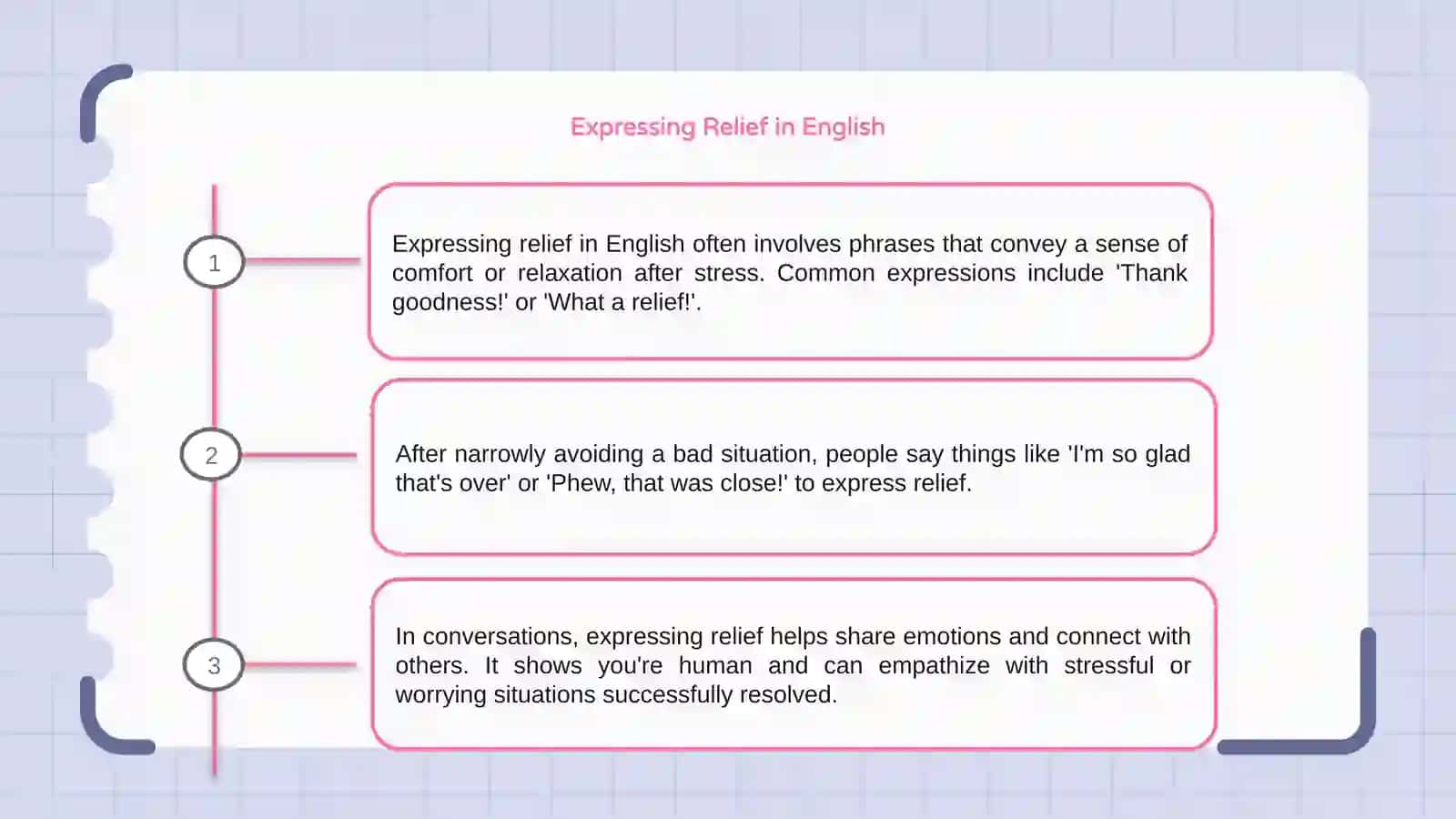 Expressing Relief in English 3