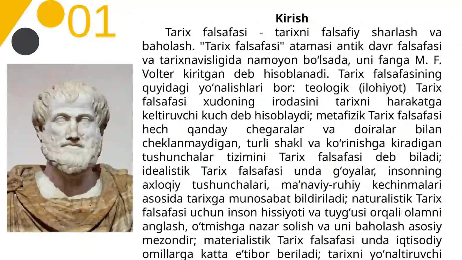 Antik davr tarix falsafasining oʼziga xos xususiyatlari 3