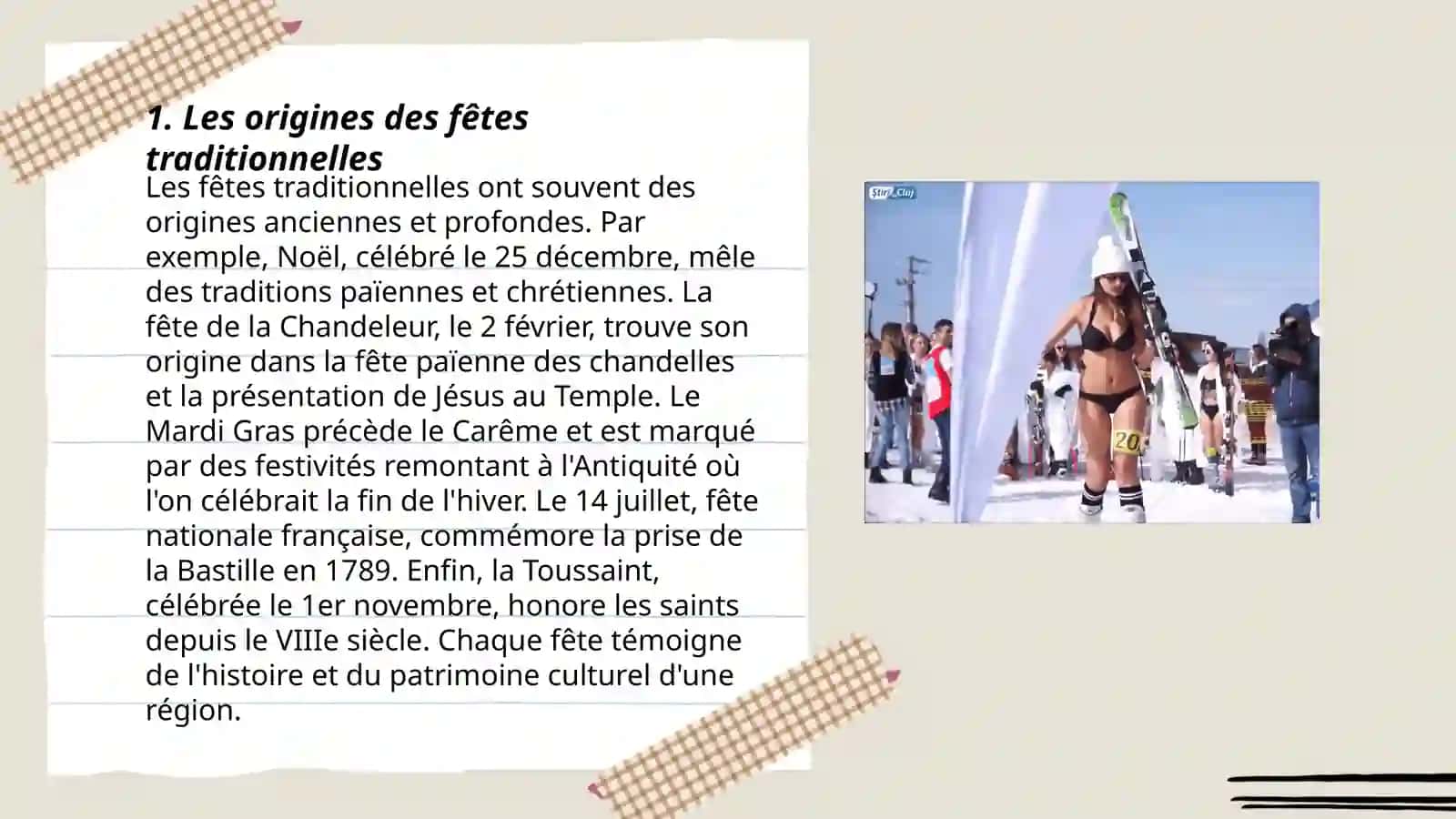 Les fetes traditionelles 3