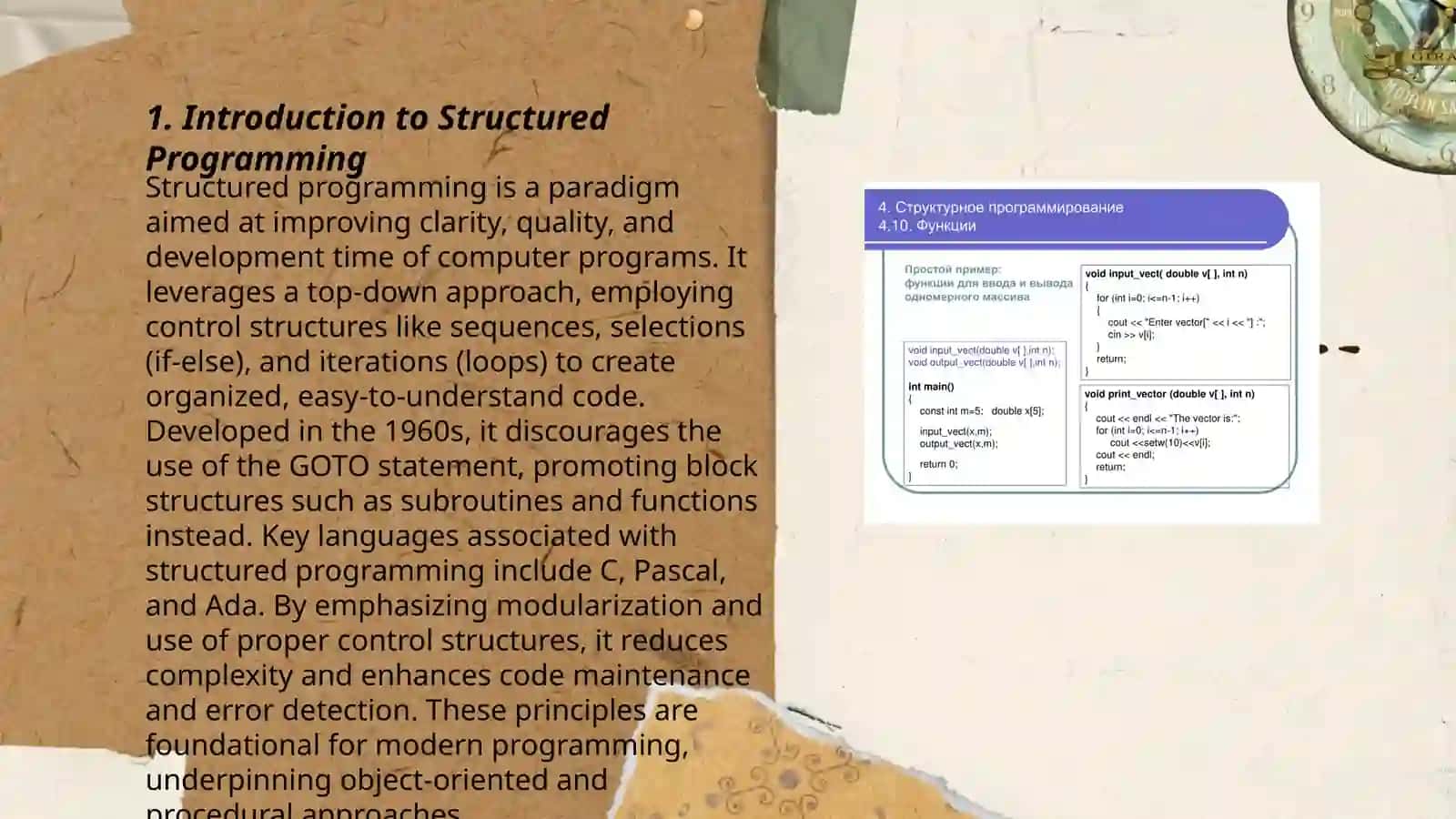 Structured programming 3