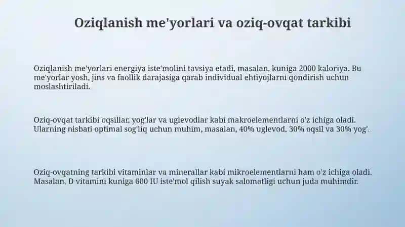 Oziq ratsioni 3