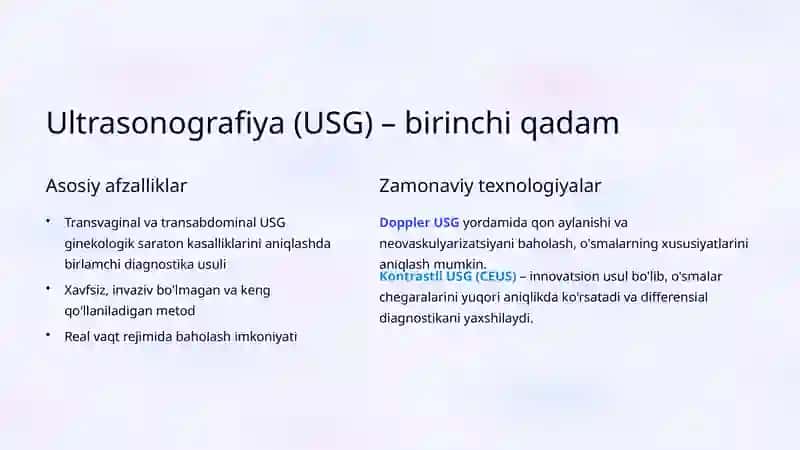 Ginekologik onkologiyada tasviriy diagnostika usullari 3